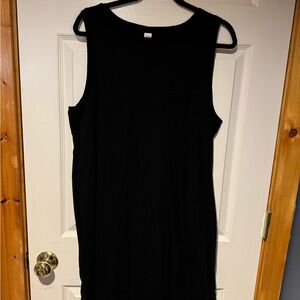 Old Navy Black Sleeveless Dress